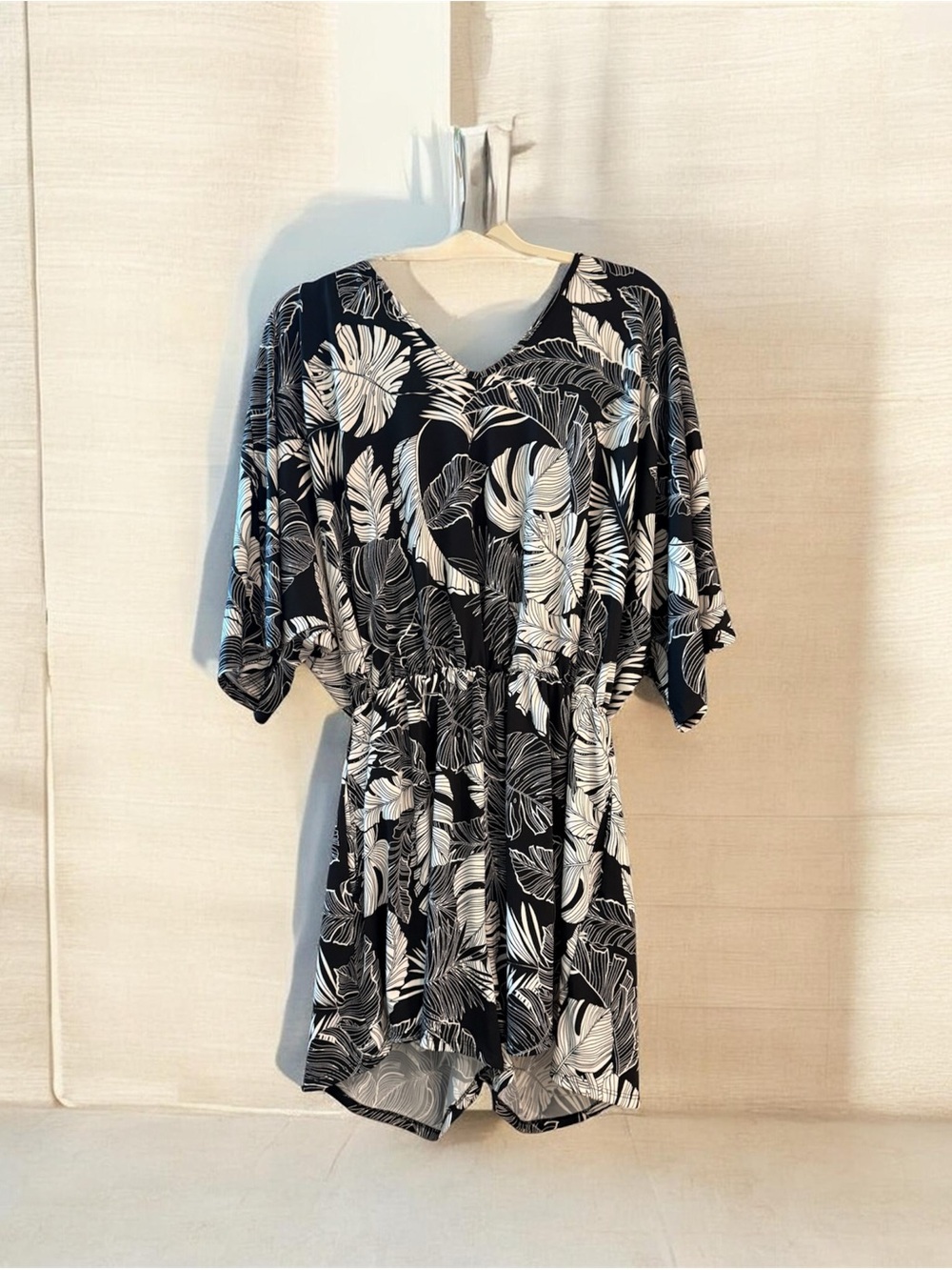 White Birch Black & White romper